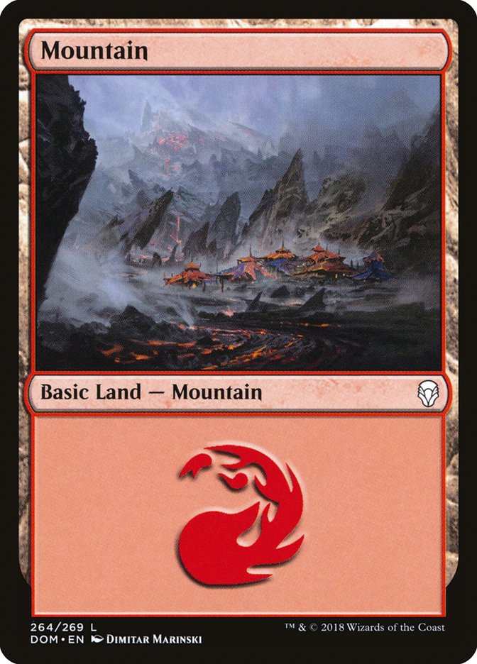 Mountain (264) [Dominaria] | Play N Trade Winnipeg