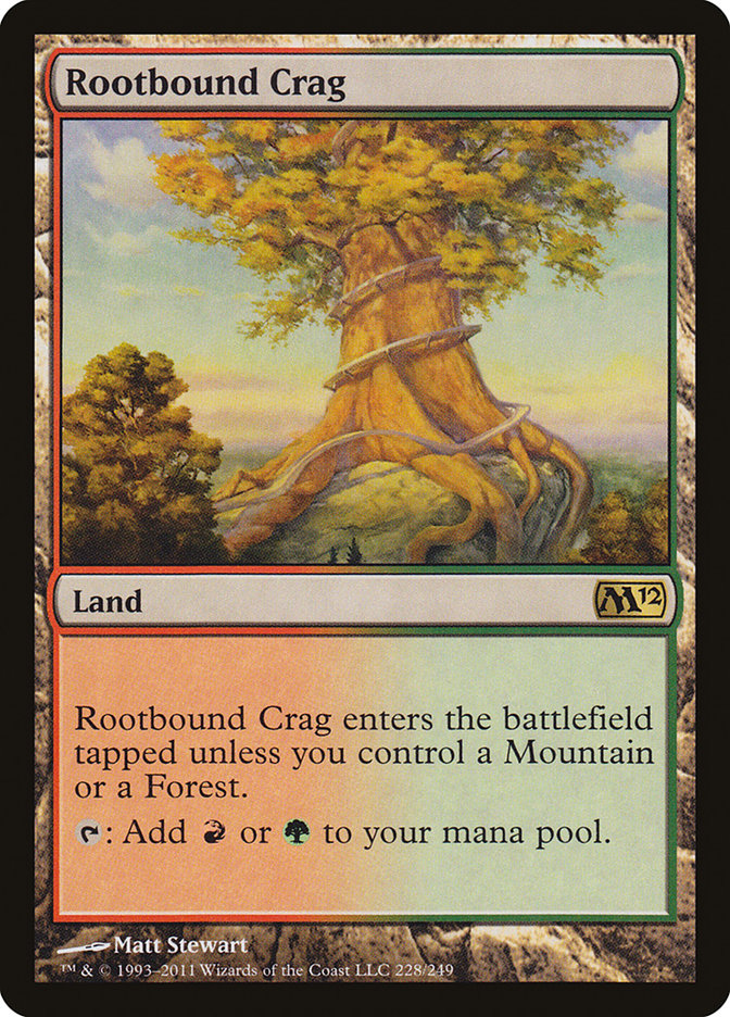 Rootbound Crag [Magic 2012] | Play N Trade Winnipeg