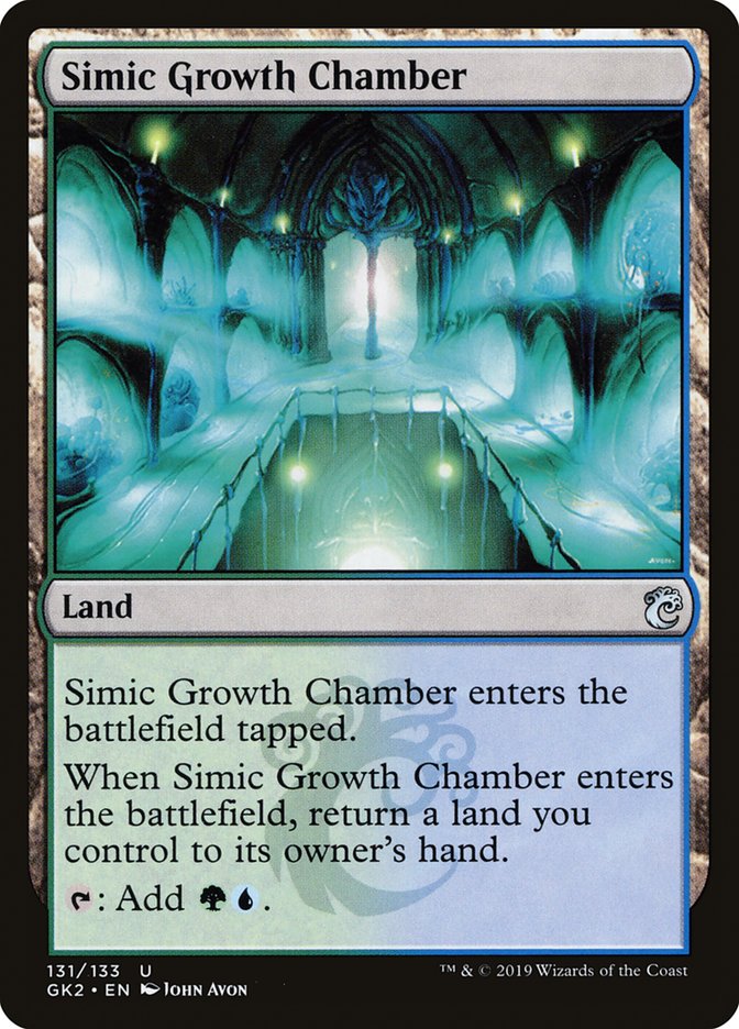 Simic Growth Chamber [Ravnica Allegiance Guild Kit] | Play N Trade Winnipeg