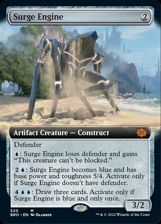 Surge Engine (Extended Art) [The Brothers' War] | Play N Trade Winnipeg