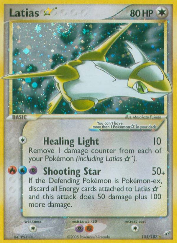 Latias Star (105/107) [EX: Deoxys] | Play N Trade Winnipeg