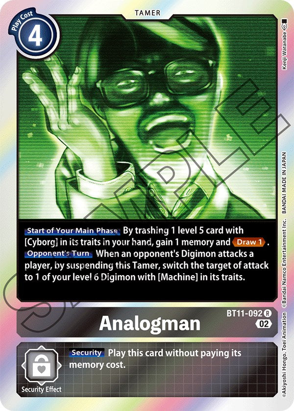 Analogman [BT11-092] [Dimensional Phase] | Play N Trade Winnipeg