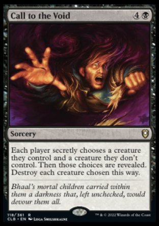 Call to the Void [Commander Legends: Battle for Baldur's Gate] | Play N Trade Winnipeg