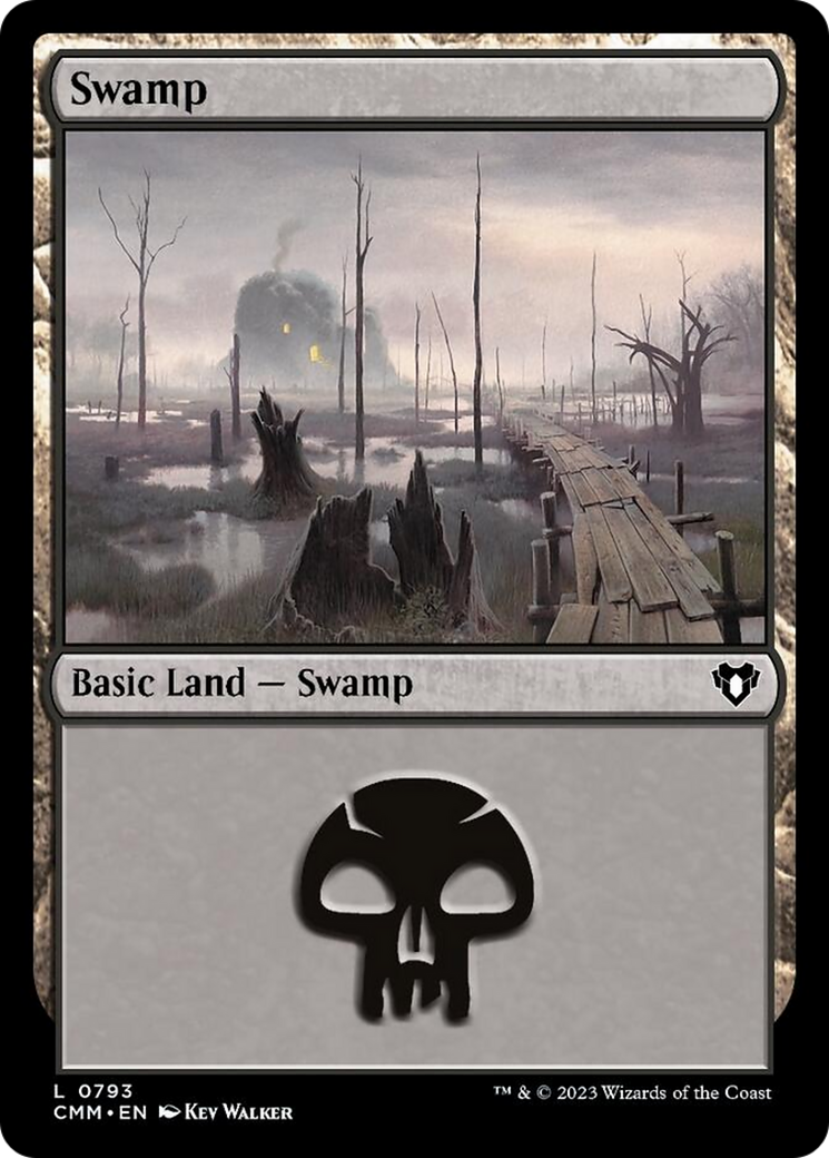 Swamp (793) [Commander Masters] | Play N Trade Winnipeg