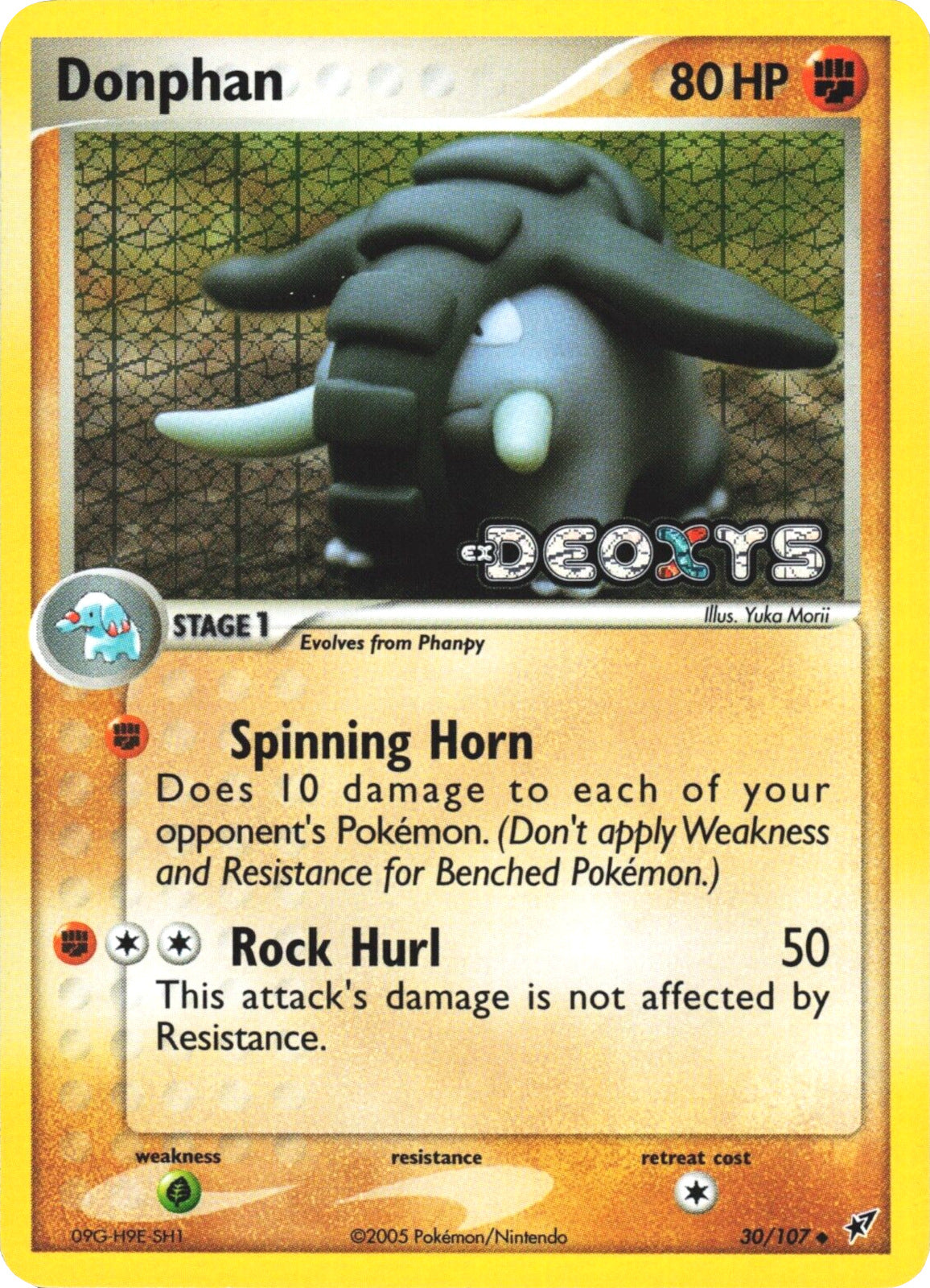 Donphan (30/107) (Stamped) [EX: Deoxys] | Play N Trade Winnipeg