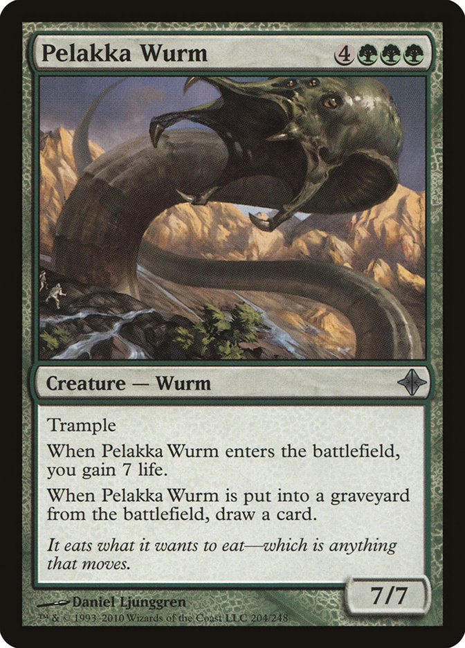 Pelakka Wurm [Rise of the Eldrazi] | Play N Trade Winnipeg