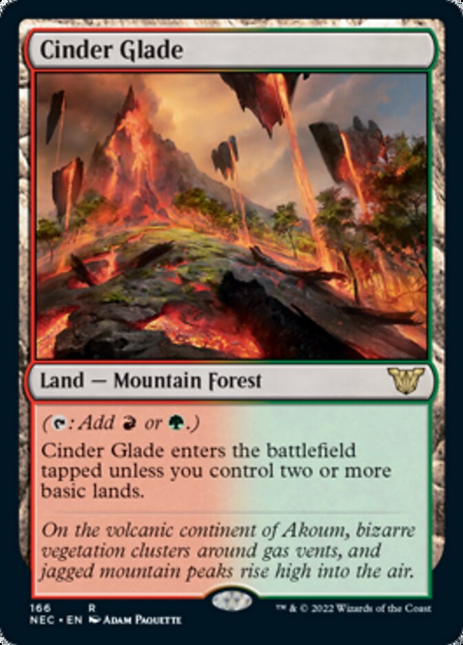 Cinder Glade [Kamigawa: Neon Dynasty Commander] | Play N Trade Winnipeg