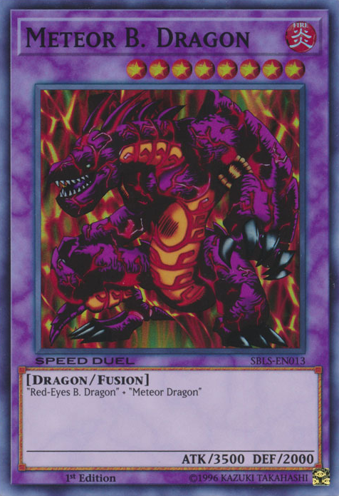 Meteor B. Dragon [SBLS-EN013] Super Rare | Play N Trade Winnipeg