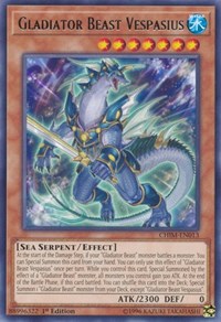 Gladiator Beast Vespasius [CHIM-EN013] Rare | Play N Trade Winnipeg