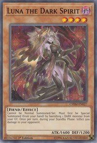 Luna the Dark Spirit [CHIM-EN027] Common | Play N Trade Winnipeg