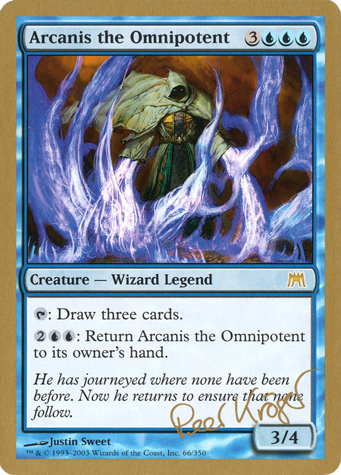 Arcanis the Omnipotent (Peer Kroger) [World Championship Decks 2003] | Play N Trade Winnipeg