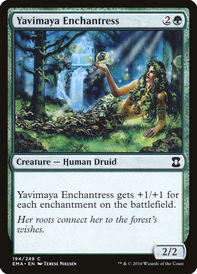 Yavimaya Enchantress [Eternal Masters] | Play N Trade Winnipeg