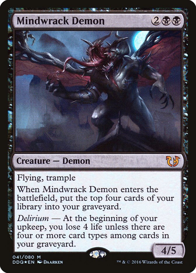 Mindwrack Demon [Duel Decks: Blessed vs. Cursed] | Play N Trade Winnipeg
