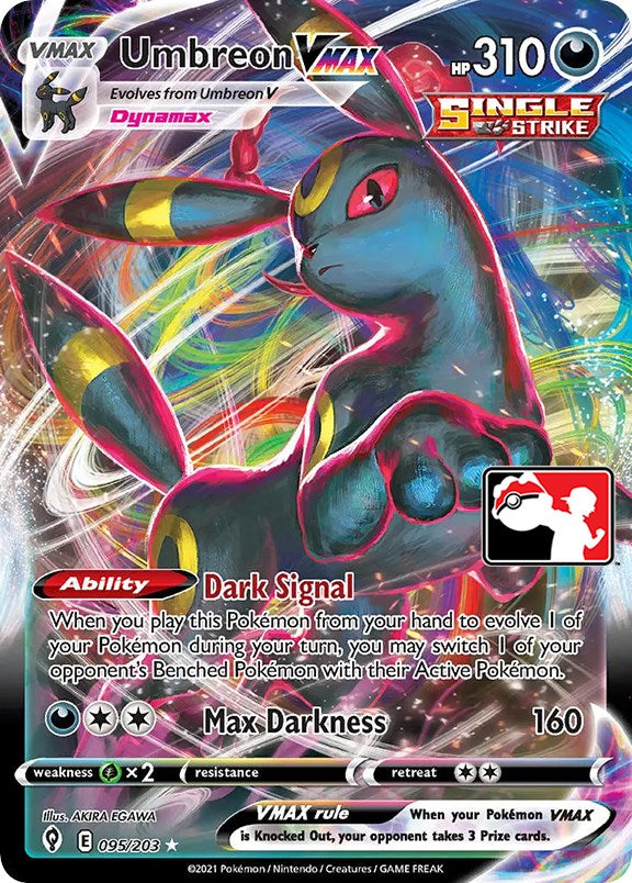 Umbreon VMAX (095/203) [Prize Pack Series One] | Play N Trade Winnipeg