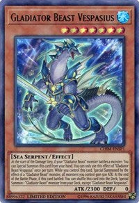 Gladiator Beast Vespasius (CHIM-ENSP1) [CHIM-ENSP1] Ultra Rare | Play N Trade Winnipeg