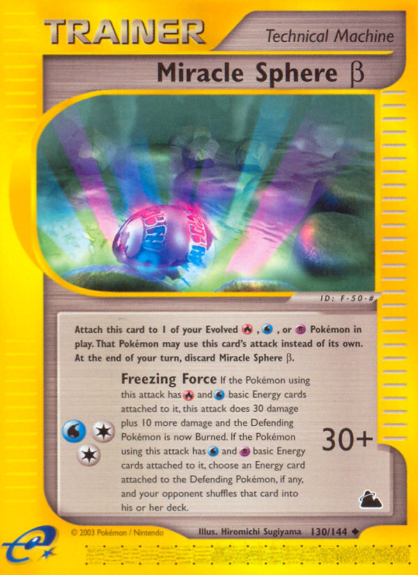 Miracle Sphere Beta (130/144) [Skyridge] | Play N Trade Winnipeg