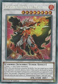 Geomathmech Magma [MYFI-EN007] Secret Rare | Play N Trade Winnipeg