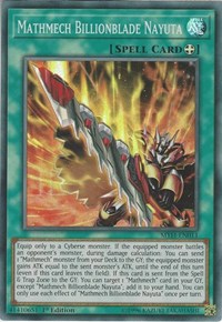 Mathmech Billionblade Nayuta [MYFI-EN011] Super Rare | Play N Trade Winnipeg