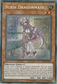 Nurse Dragonmaid [MYFI-EN014] Secret Rare | Play N Trade Winnipeg