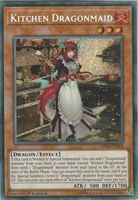 Kitchen Dragonmaid [MYFI-EN018] Secret Rare | Play N Trade Winnipeg