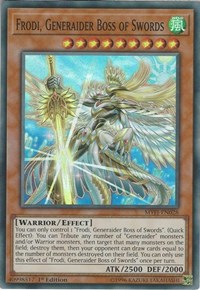 Frodi, Generaider Boss of Swords [MYFI-EN028] Super Rare | Play N Trade Winnipeg