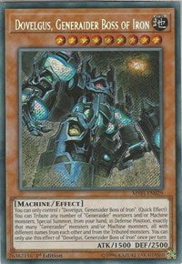 Dovelgus, Generaider Boss of Iron [MYFI-EN029] Secret Rare | Play N Trade Winnipeg