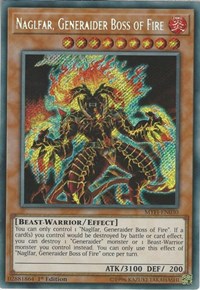 Naglfar, Generaider Boss of Fire [MYFI-EN030] Secret Rare | Play N Trade Winnipeg