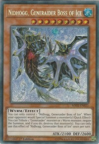 Nidhogg, Generaider Boss of Ice [MYFI-EN031] Secret Rare | Play N Trade Winnipeg