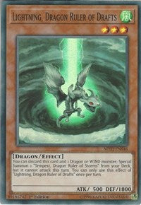 Lightning, Dragon Ruler of Drafts [MYFI-EN046] Super Rare | Play N Trade Winnipeg