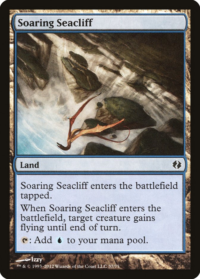 Soaring Seacliff [Duel Decks: Venser vs. Koth] | Play N Trade Winnipeg