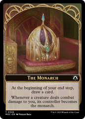 The Monarch // Shapeshifter Double-Sided Token [March of the Machine Commander Tokens] | Play N Trade Winnipeg