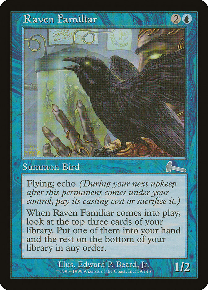 Raven Familiar [Urza's Legacy] | Play N Trade Winnipeg