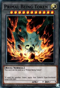 Primal Being Token [OP12-EN026] Super Rare | Play N Trade Winnipeg