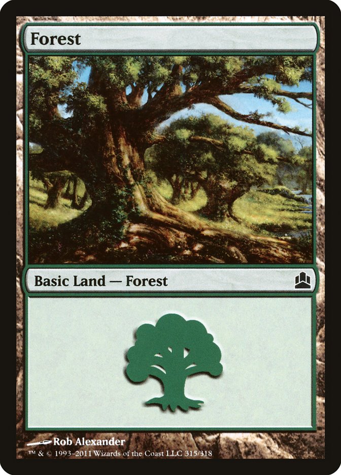 Forest (315) [Commander 2011] | Play N Trade Winnipeg