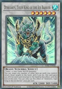 Dewloren, Tiger King of the Ice Barrier [SDFC-EN042] Ultra Rare | Play N Trade Winnipeg