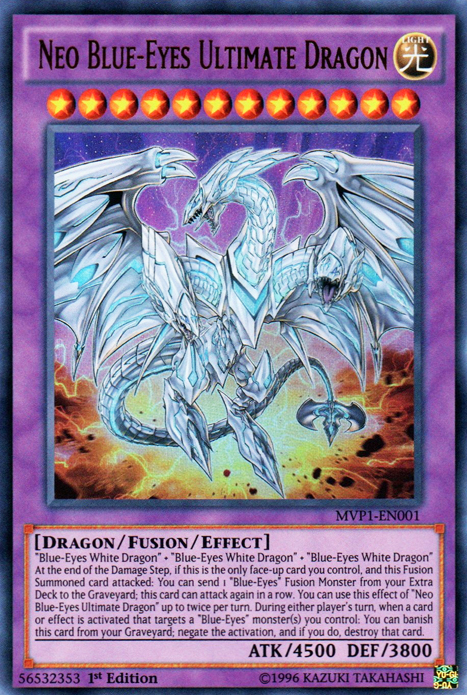 Neo Blue-Eyes Ultimate Dragon [MVP1-EN001] Ultra Rare | Play N Trade Winnipeg