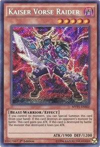 Kaiser Vorse Raider [MVP1-ENS02] Secret Rare | Play N Trade Winnipeg