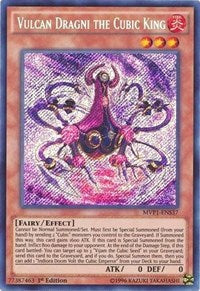 Vulcan Dragni the Cubic King [MVP1-ENS37] Secret Rare | Play N Trade Winnipeg