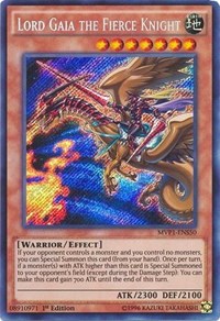 Lord Gaia the Fierce Knight [MVP1-ENS50] Secret Rare | Play N Trade Winnipeg