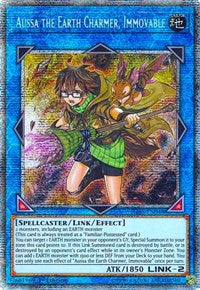 Aussa the Earth Charmer, Immovable (Starlight Rare) [IGAS-EN048] Starlight Rare | Play N Trade Winnipeg