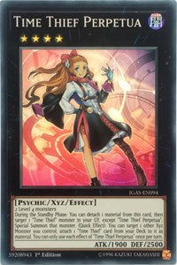 Time Thief Perpetua [IGAS-EN094] Super Rare | Play N Trade Winnipeg