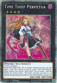 Time Thief Perpetua (Starlight Rare) [IGAS-EN094] Starlight Rare | Play N Trade Winnipeg