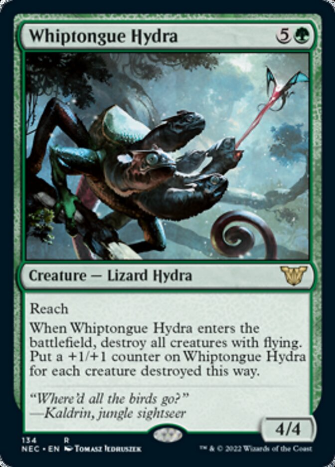 Whiptongue Hydra [Kamigawa: Neon Dynasty Commander] | Play N Trade Winnipeg