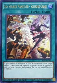 Sky Striker Maneuver - Scissors Cross [IGAS-ENSP1] Ultra Rare | Play N Trade Winnipeg