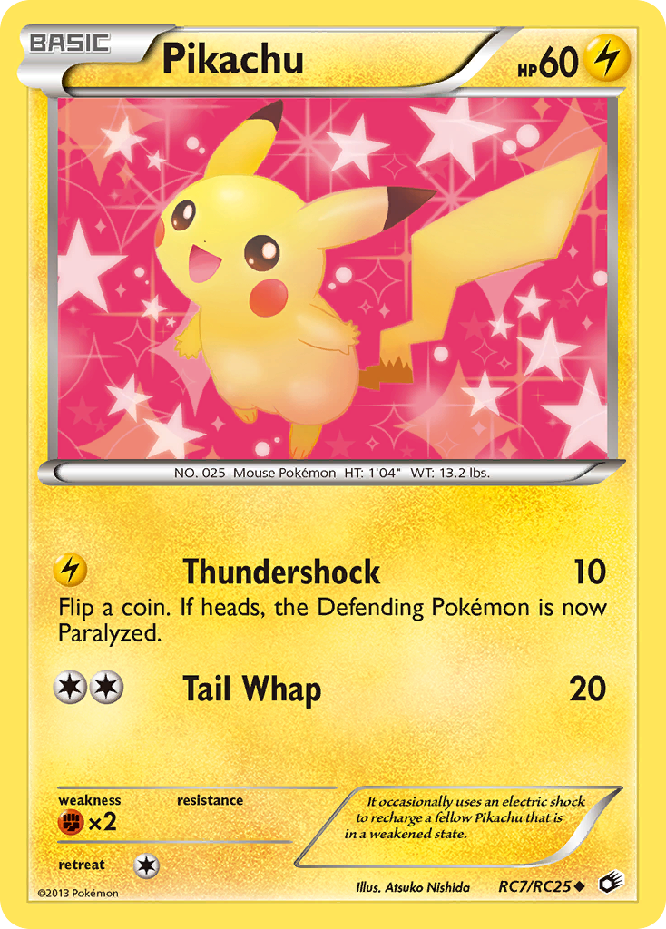 Pikachu (RC7/RC25) [Black & White: Legendary Treasures] | Play N Trade Winnipeg