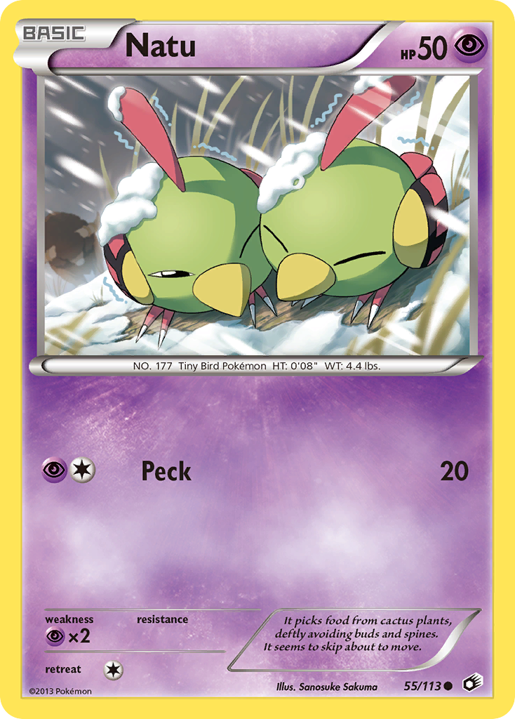 Natu (55/113) [Black & White: Legendary Treasures] | Play N Trade Winnipeg