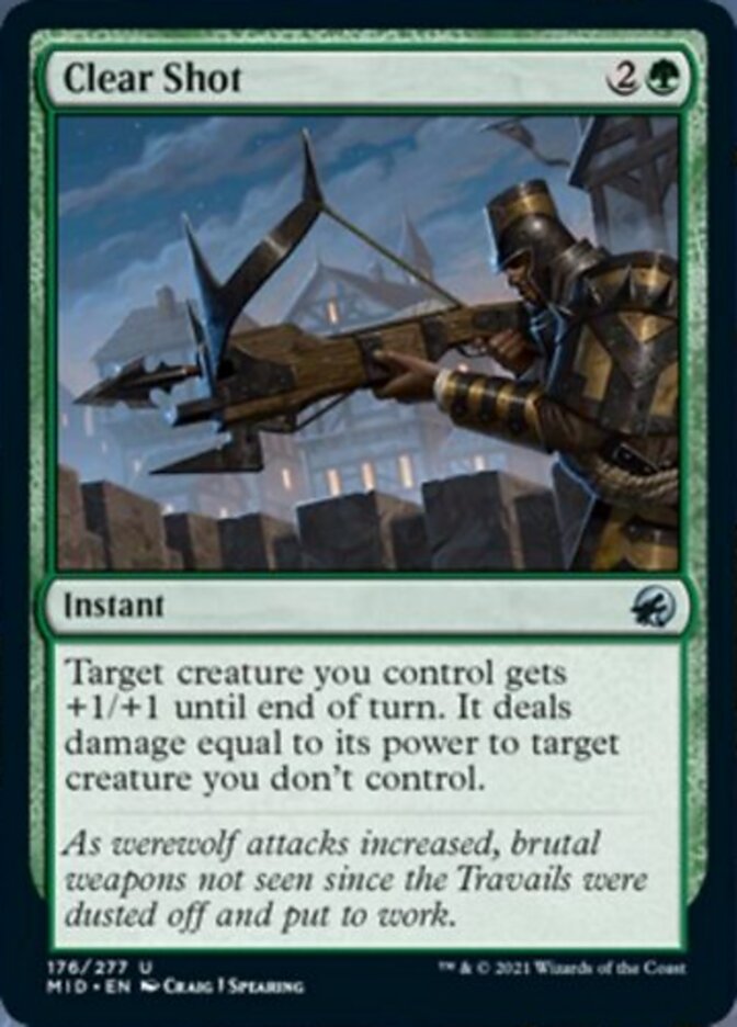 Clear Shot [Innistrad: Midnight Hunt] | Play N Trade Winnipeg