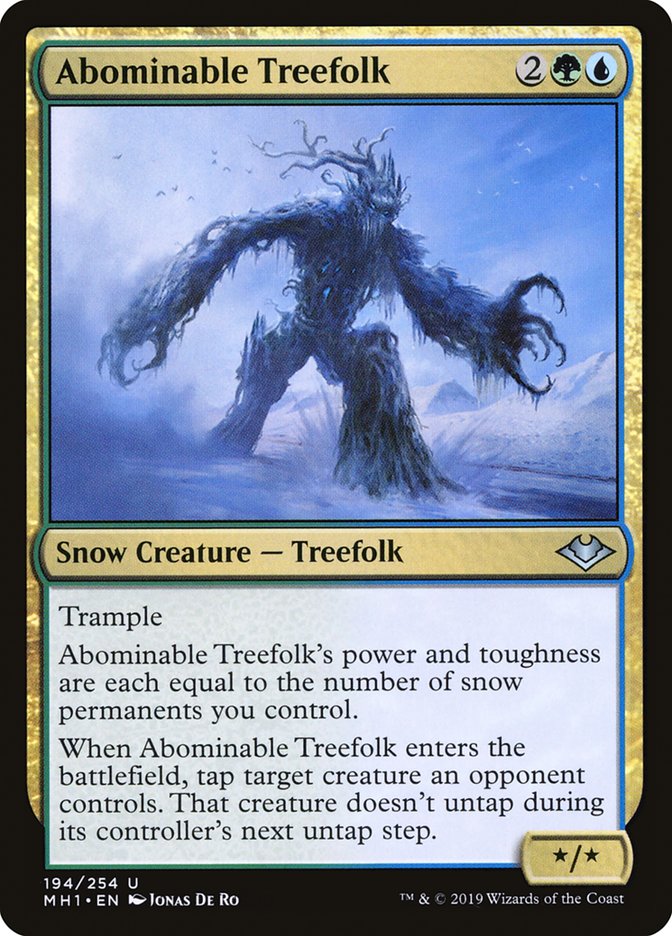 Abominable Treefolk [Modern Horizons] | Play N Trade Winnipeg