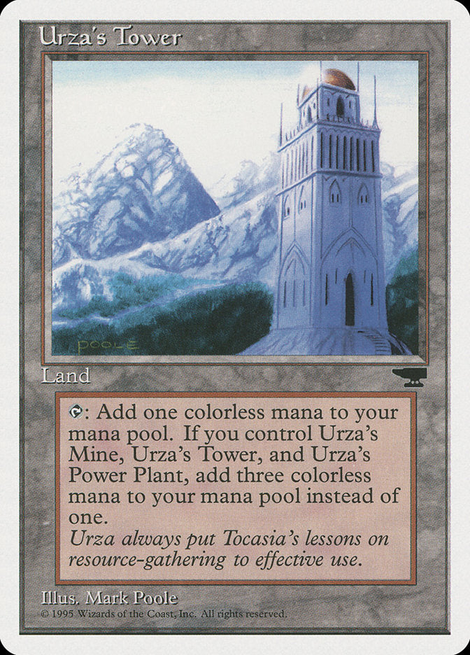 Urza's Tower (Mountains) [Chronicles] | Play N Trade Winnipeg