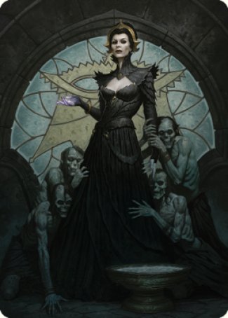 Liliana of the Veil Art Card [Dominaria United Art Series] | Play N Trade Winnipeg